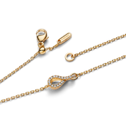 Pandora Infinite Lab-grown Diamond Pavé Double Row Bangle