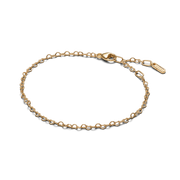 Pandora Era Linked Hearts Chain Bracelet
