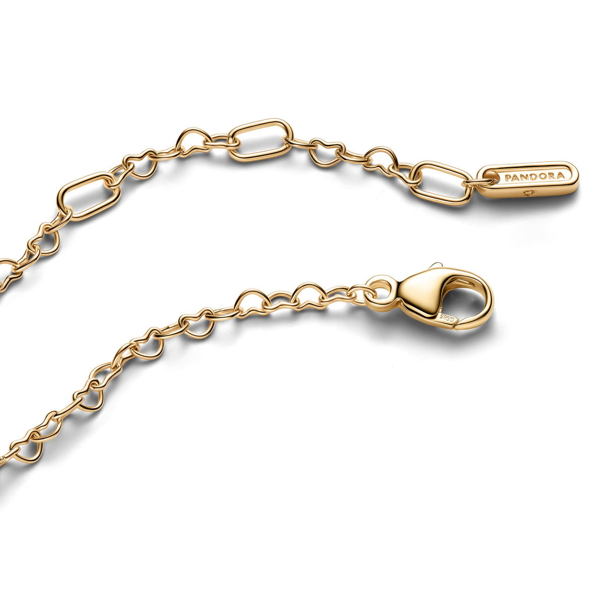 Pandora Era Linked Hearts Chain Bracelet