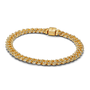 Pavé Cuban Chain Jewelry Set