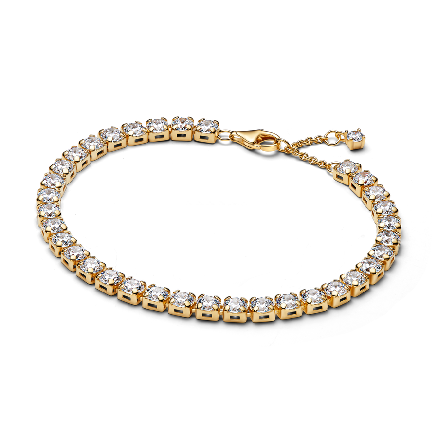 Sparkling Bold Tennis Bracelet