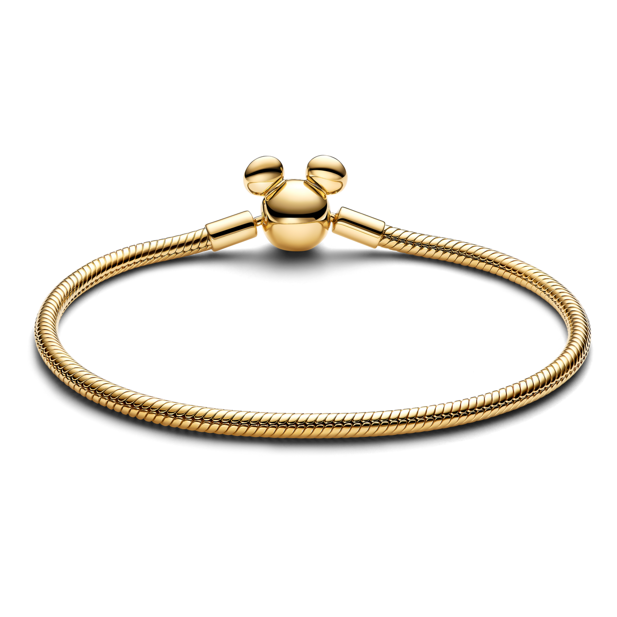 Disney Mickey Mouse Clasp Moments Snake Chain Bracelet