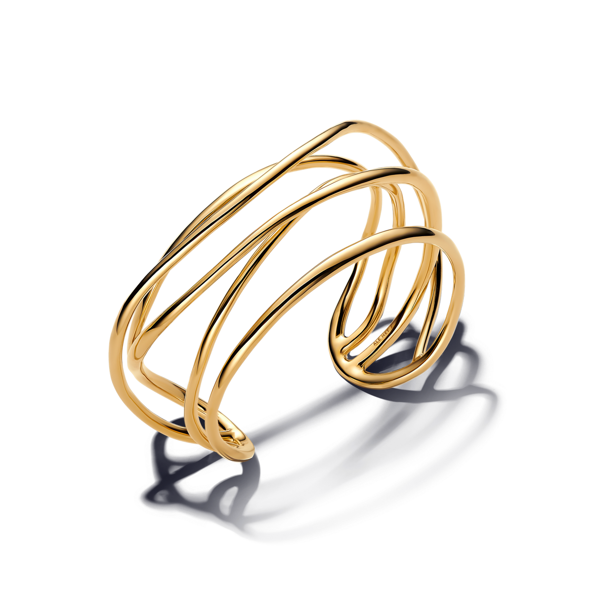 FINAL SALE - Organically Shaped Wired Open Bangle