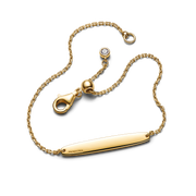 Engravable Bar Chain Bracelet