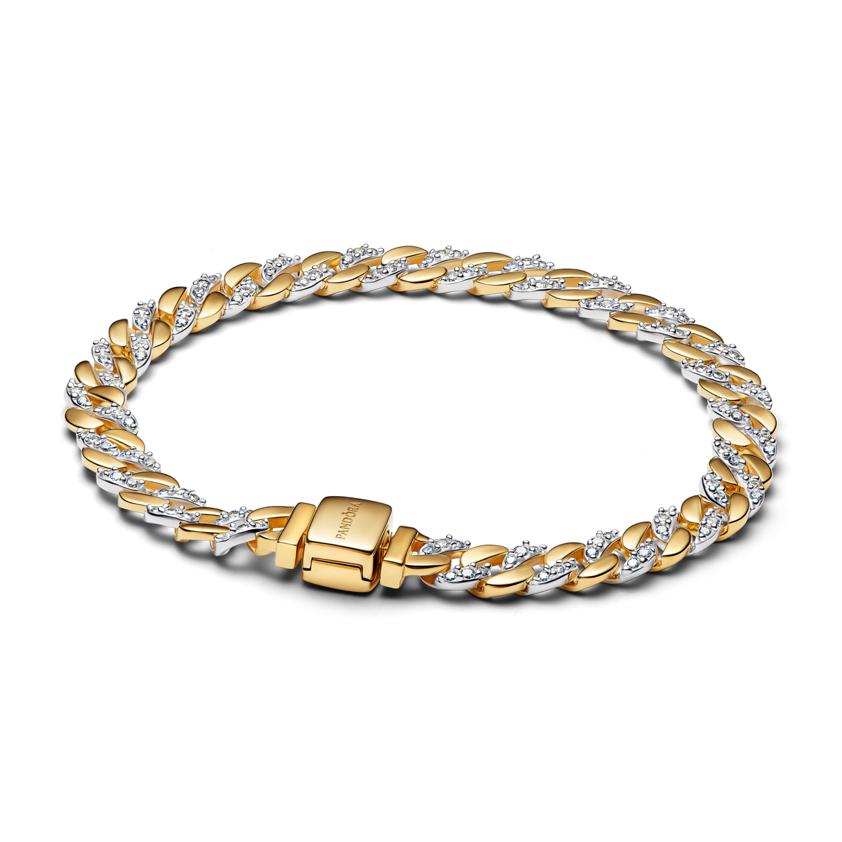 His and Hers Cuban Chain Bracelet Set