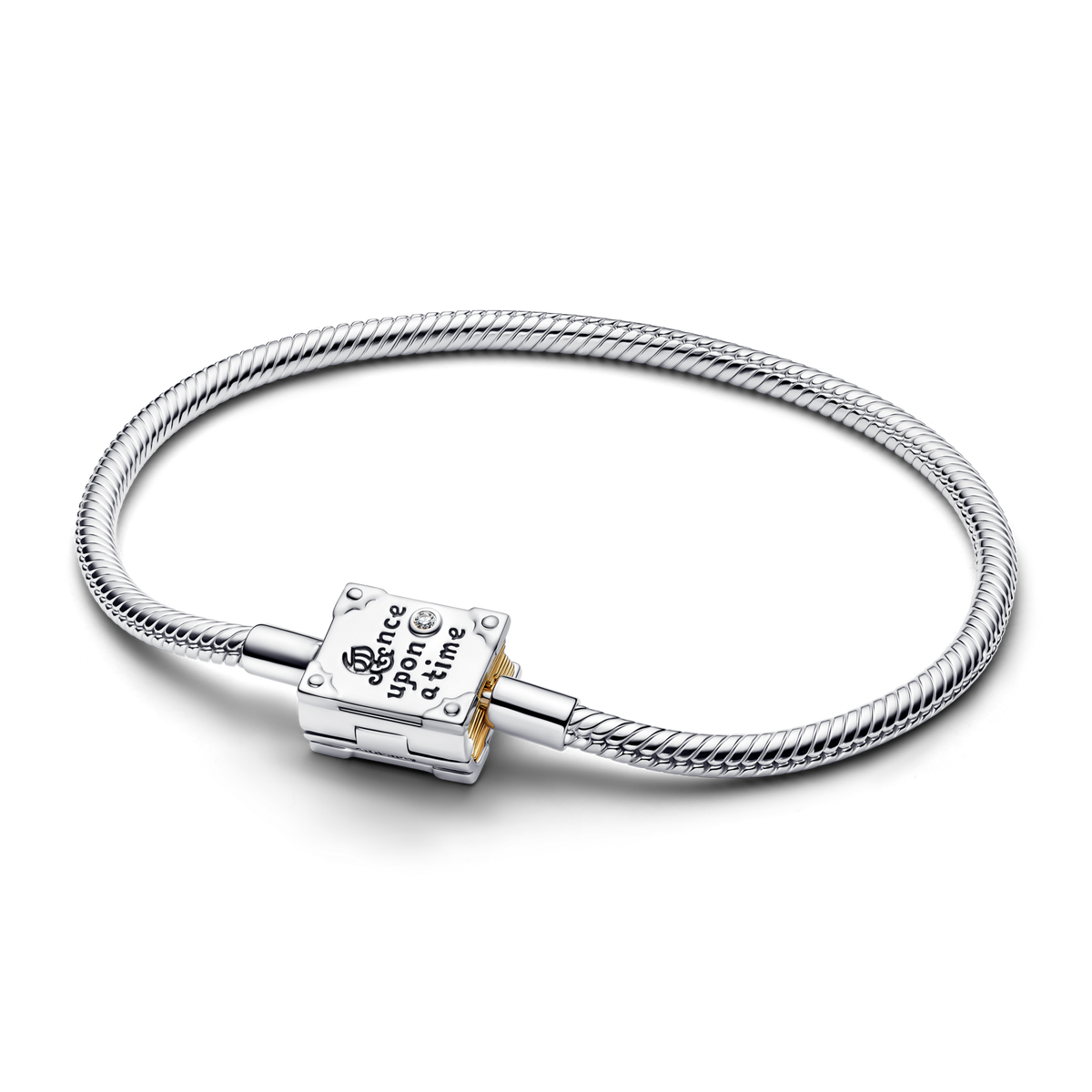 Disney Princess Storybook Lab-grown Diamond Snake Chain Bracelet