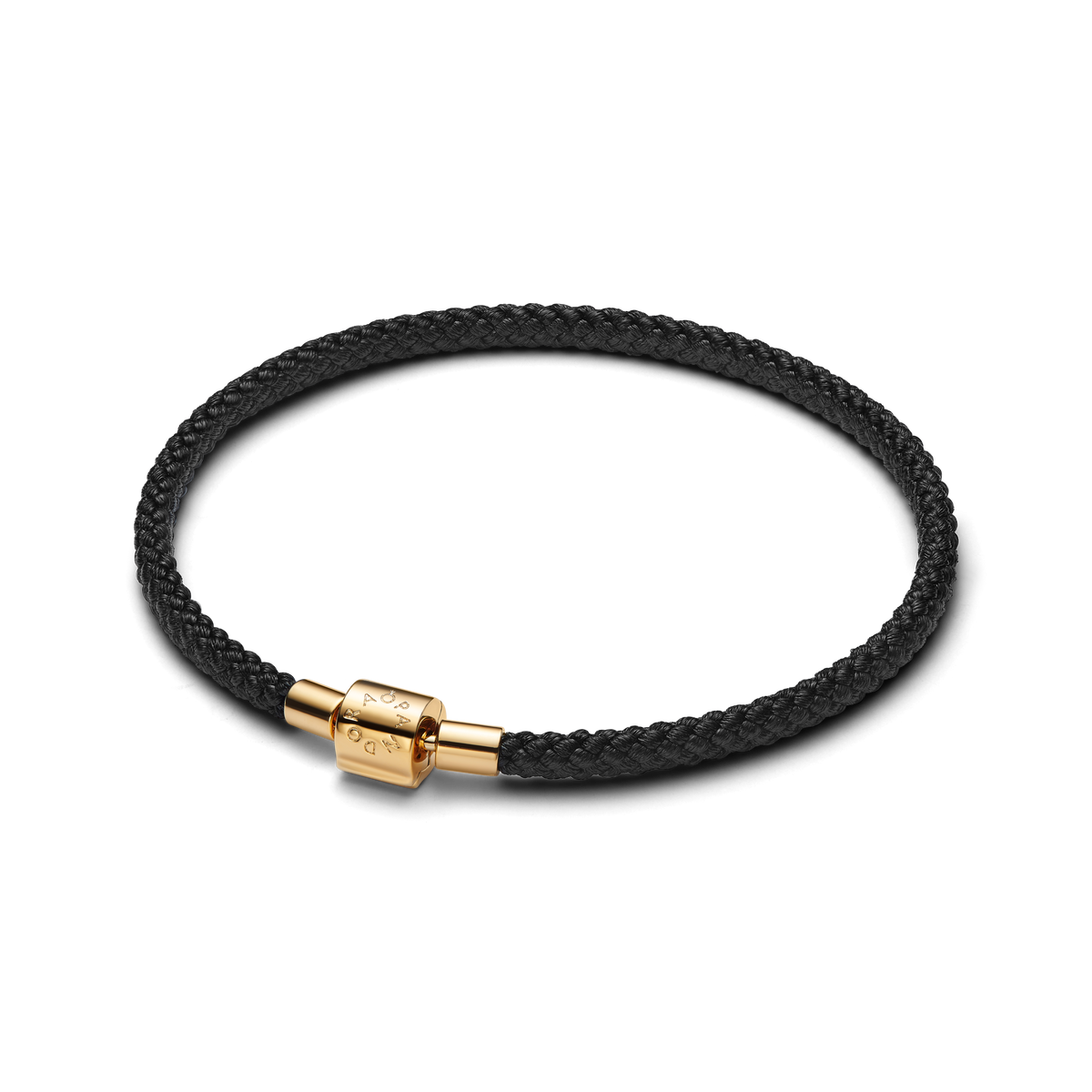 Shimmering Black Cord Bracelet