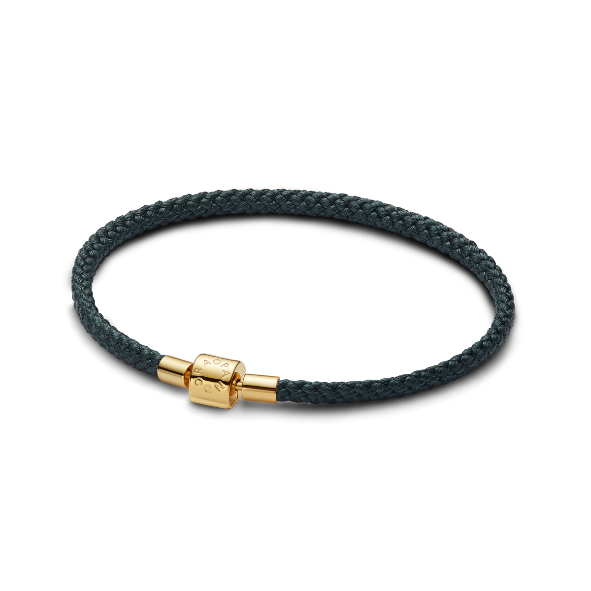 Shimmering Green Cord Bracelet