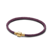 Shimmering Purple Cord Bracelet