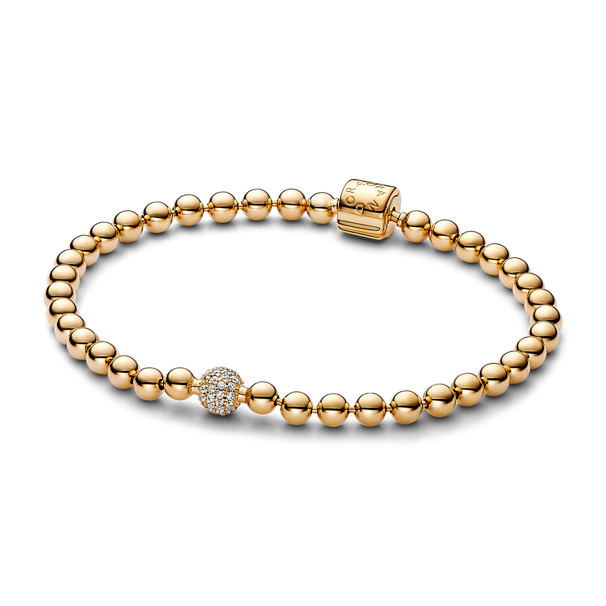 Beads & Pavé Bracelet