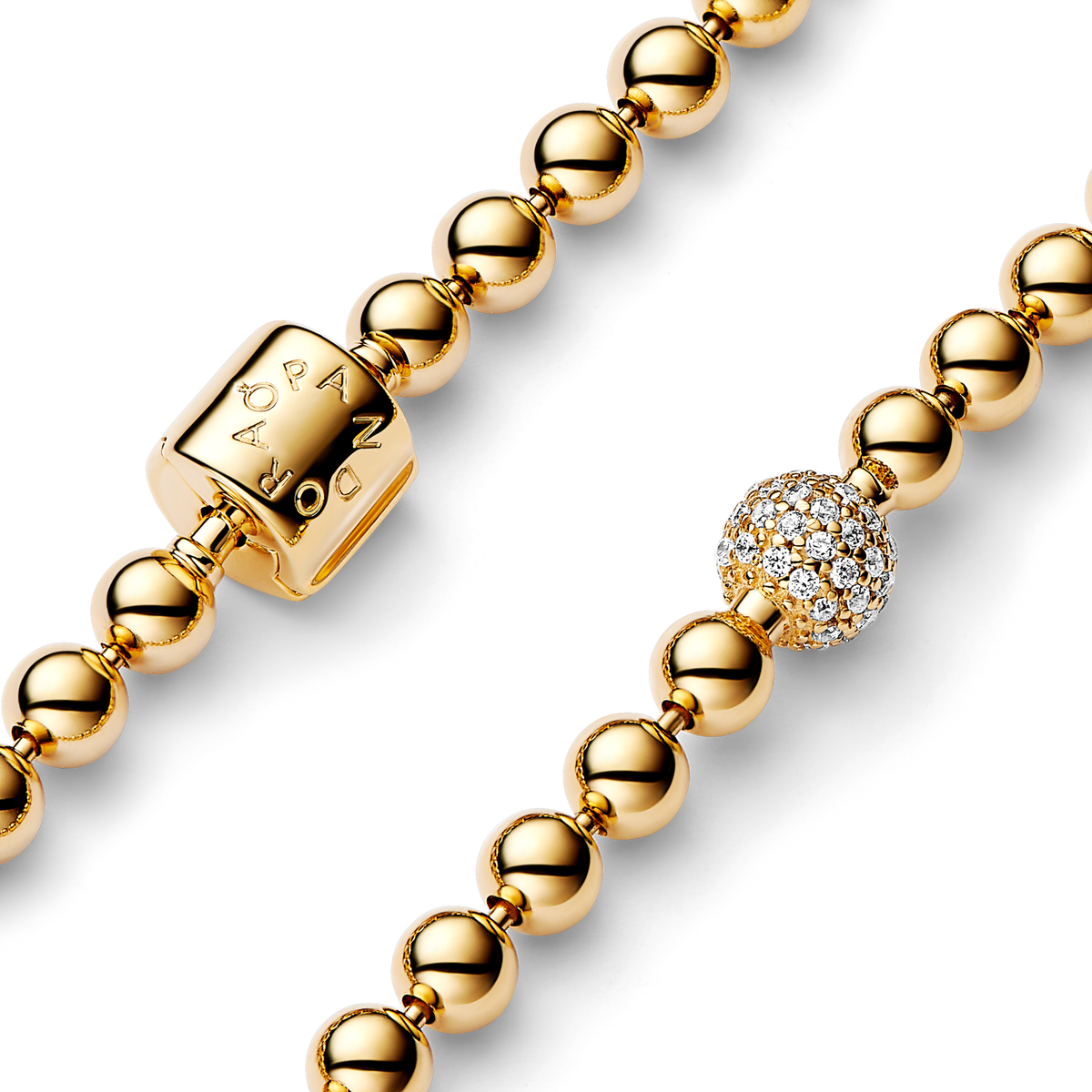 Beads & Pavé Bracelet