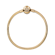 Pandora Moments Sparkling Crown O Snake Chain Bracelet