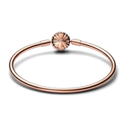 FINAL SALE - Pandora Moments Sparkling Snowflake Clasp Bangle