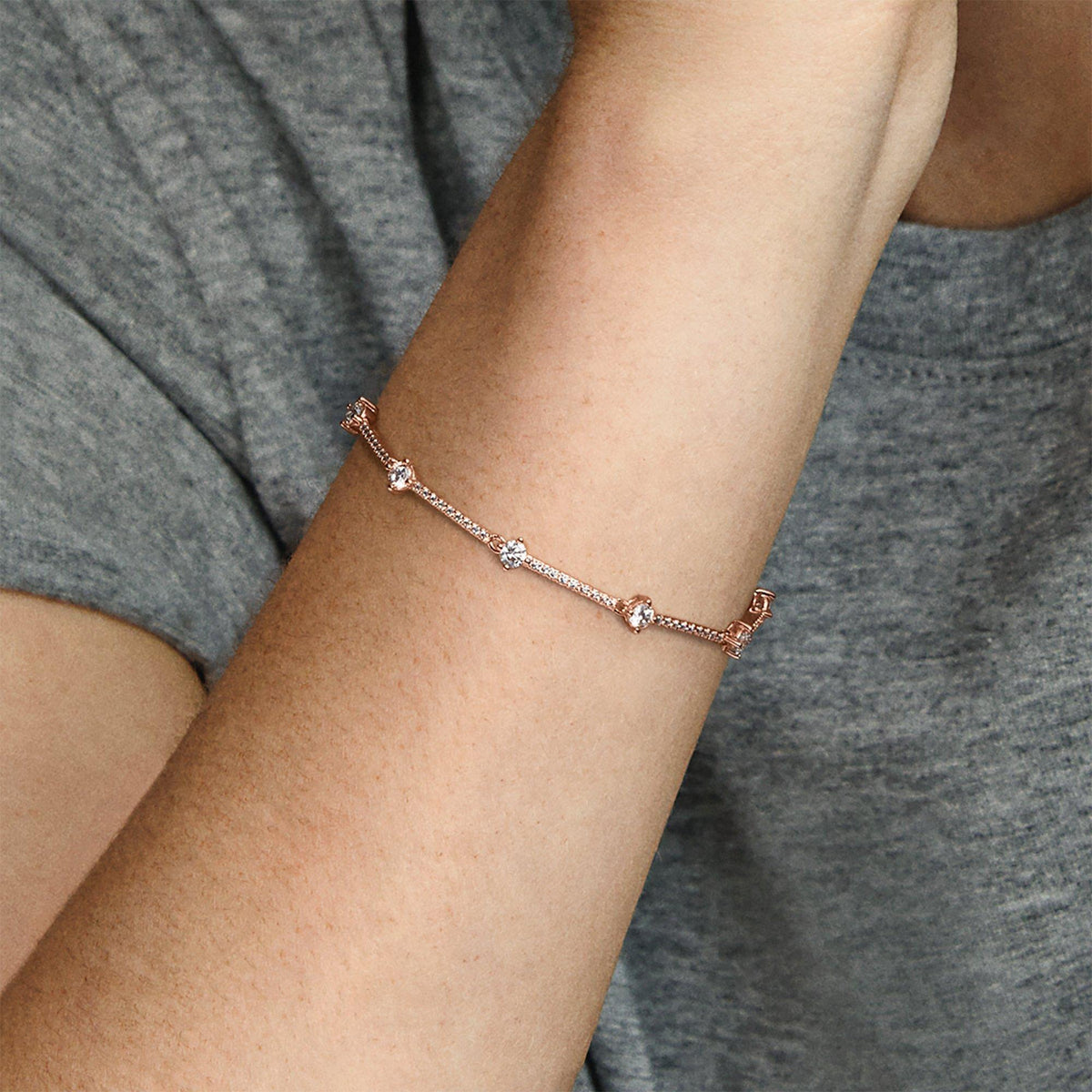 Sparkling Pavé Bars Bracelet