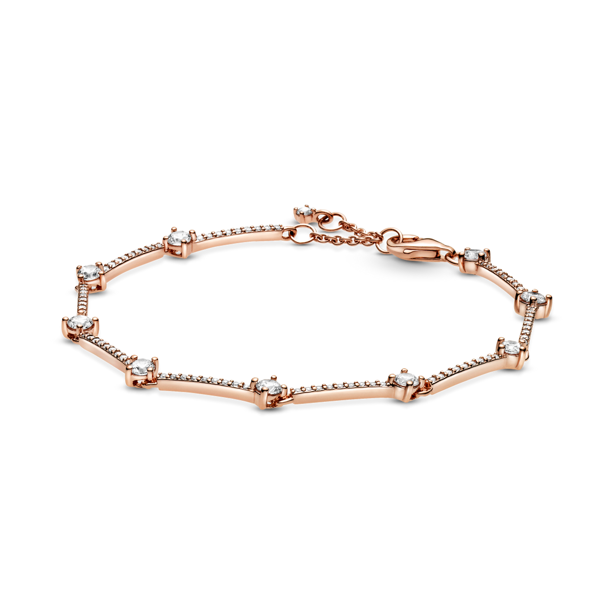 Sparkling Pavé Bars Bracelet