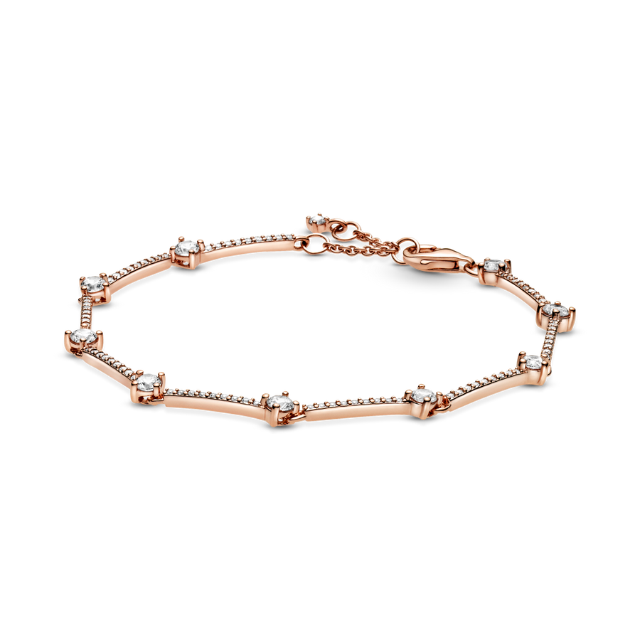 Sparkling Pavé Bars Bracelet