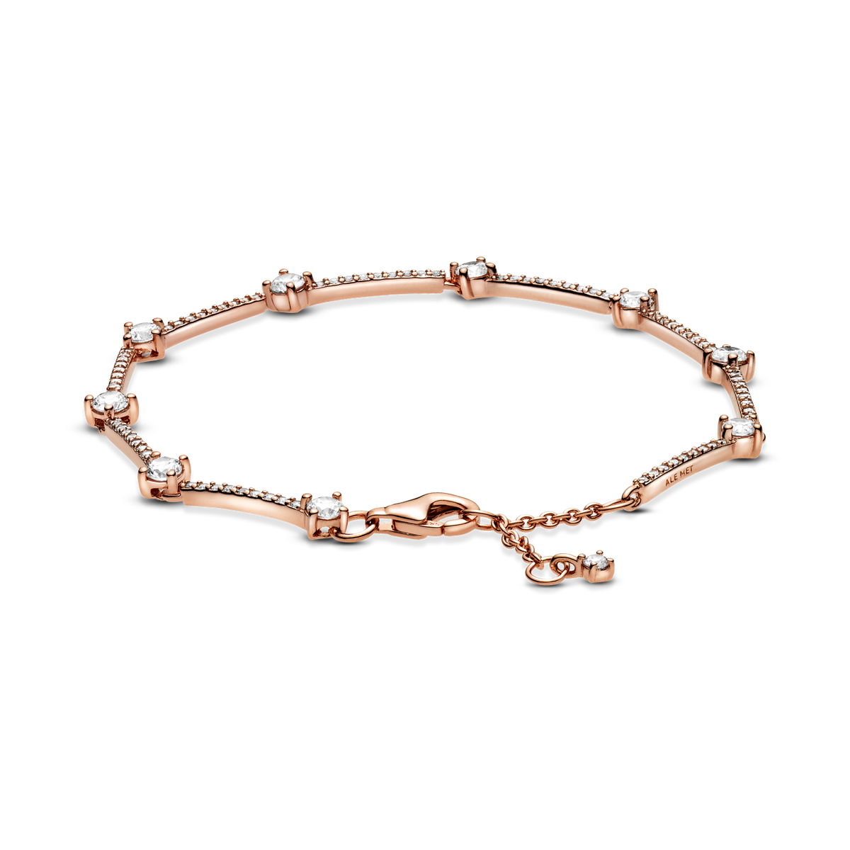 Sparkling Pavé Bars Bracelet