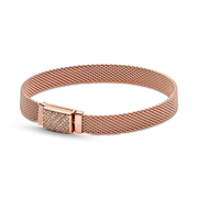 FINAL SALE - Pandora Reflexions Long Clasp Pavé Bracelet