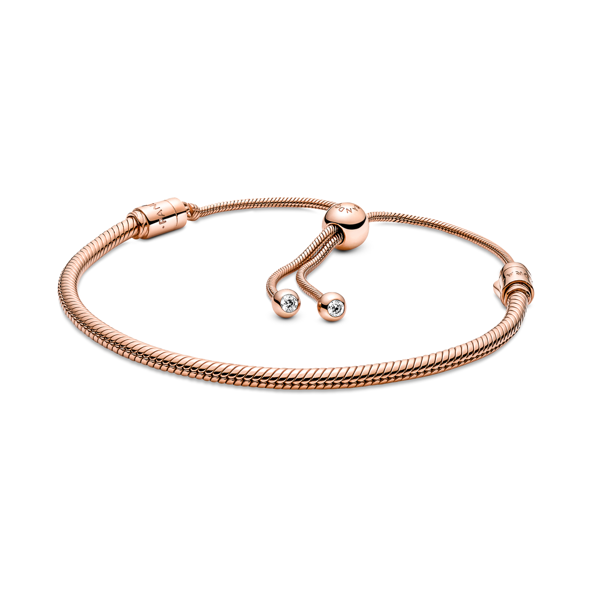 Pandora Moments Snake Chain Slider Bracelet