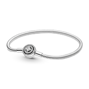 Pandora Moments Halo Snake Chain Bracelet
