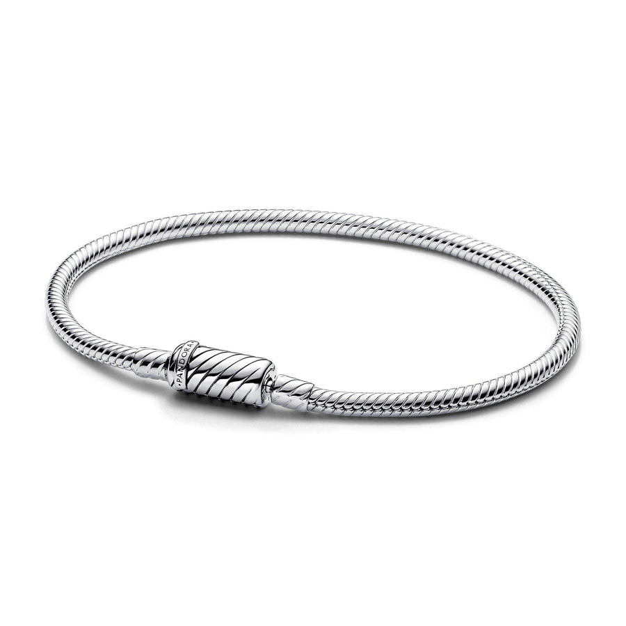 Easy-Close Magnetic Clasp Snake Chain Bracelet