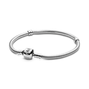 Pandora Moments Barrel Clasp Snake Chain Bracelet