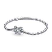 Pandora Moments Butterfly Clasp Snake Chain Bracelet