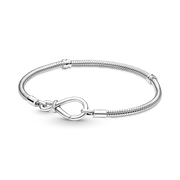 Pandora Moments Infinity Knot Snake Chain Bracelet