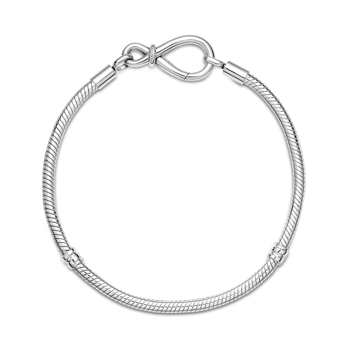Pandora Moments Infinity Knot Snake Chain Bracelet
