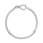 Pandora Moments Infinity Knot Snake Chain Bracelet