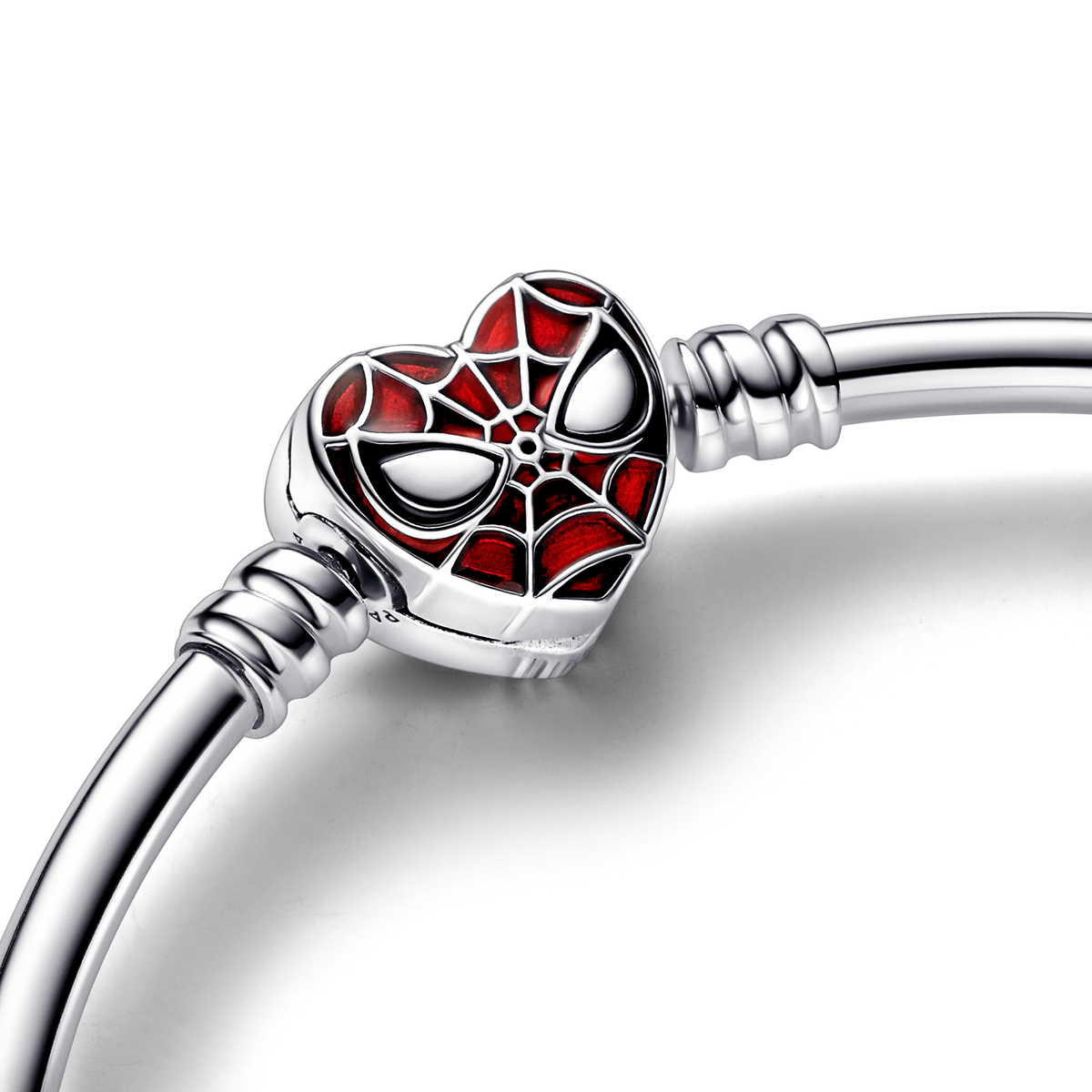 Pandora Moments Marvel Spider-Man Mask Clasp Bangle