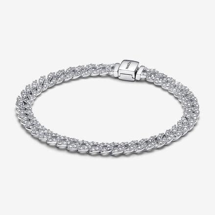 Timeless Pave Cuban Jewelry Set