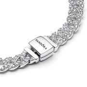 Pavé Cuban Chain Bracelet