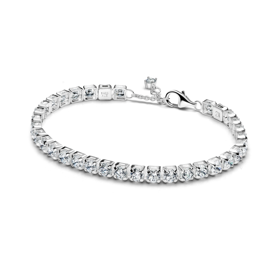 Sparkling Bold Tennis Bracelet