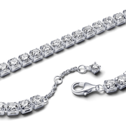 Sparkling Bold Tennis Bracelet