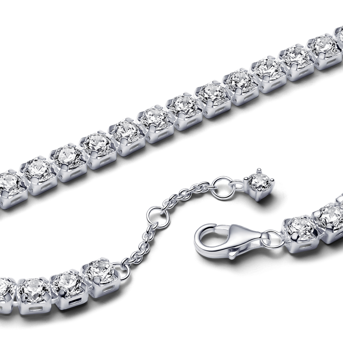 Sparkling Bold Tennis Bracelet