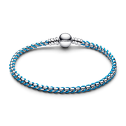 Blue Cord Snake Chain Bracelet