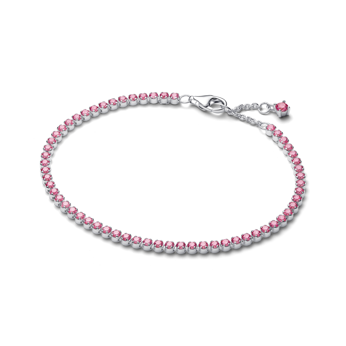 Pink Small Tennis Bracelet