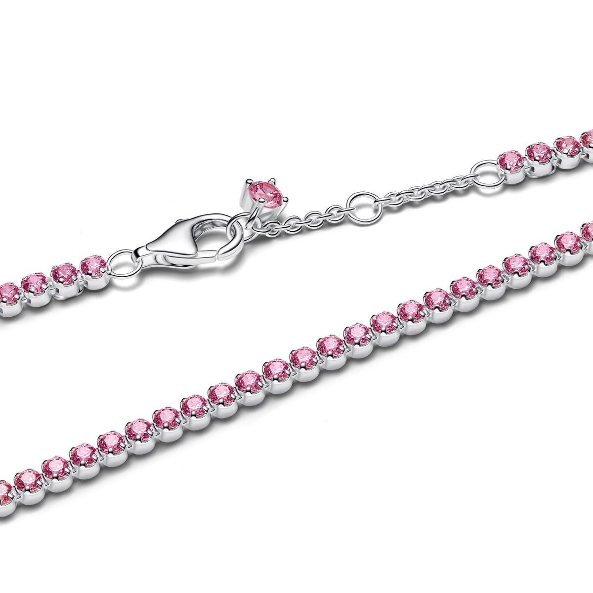 Pink Small Tennis Bracelet