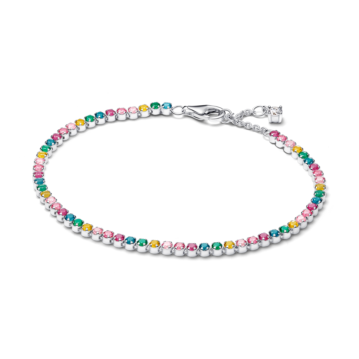 Rainbow Tennis Necklace & Bracelet Set