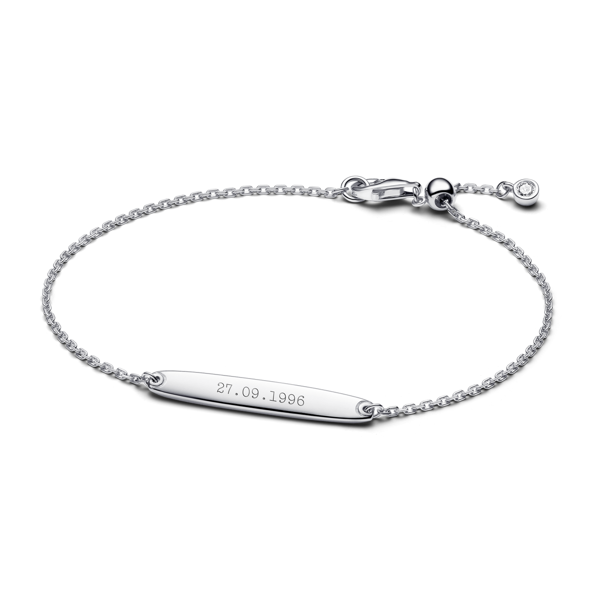 Engravable Bar Chain Bracelet
