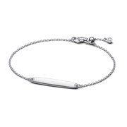 Engravable Bar Chain Bracelet