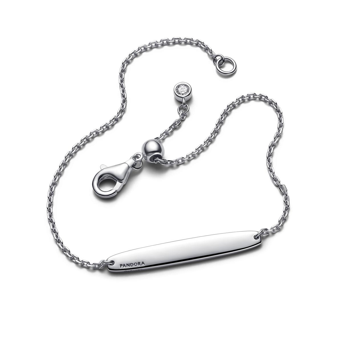 Engravable Bar Chain Bracelet