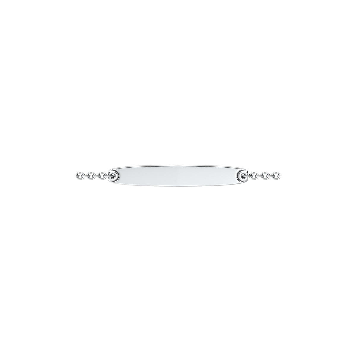 Engravable Bar Chain Bracelet