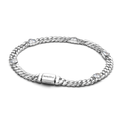 Heart Cuban Chain Bracelet