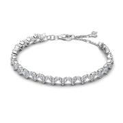 Triple Stone Heart Bracelet