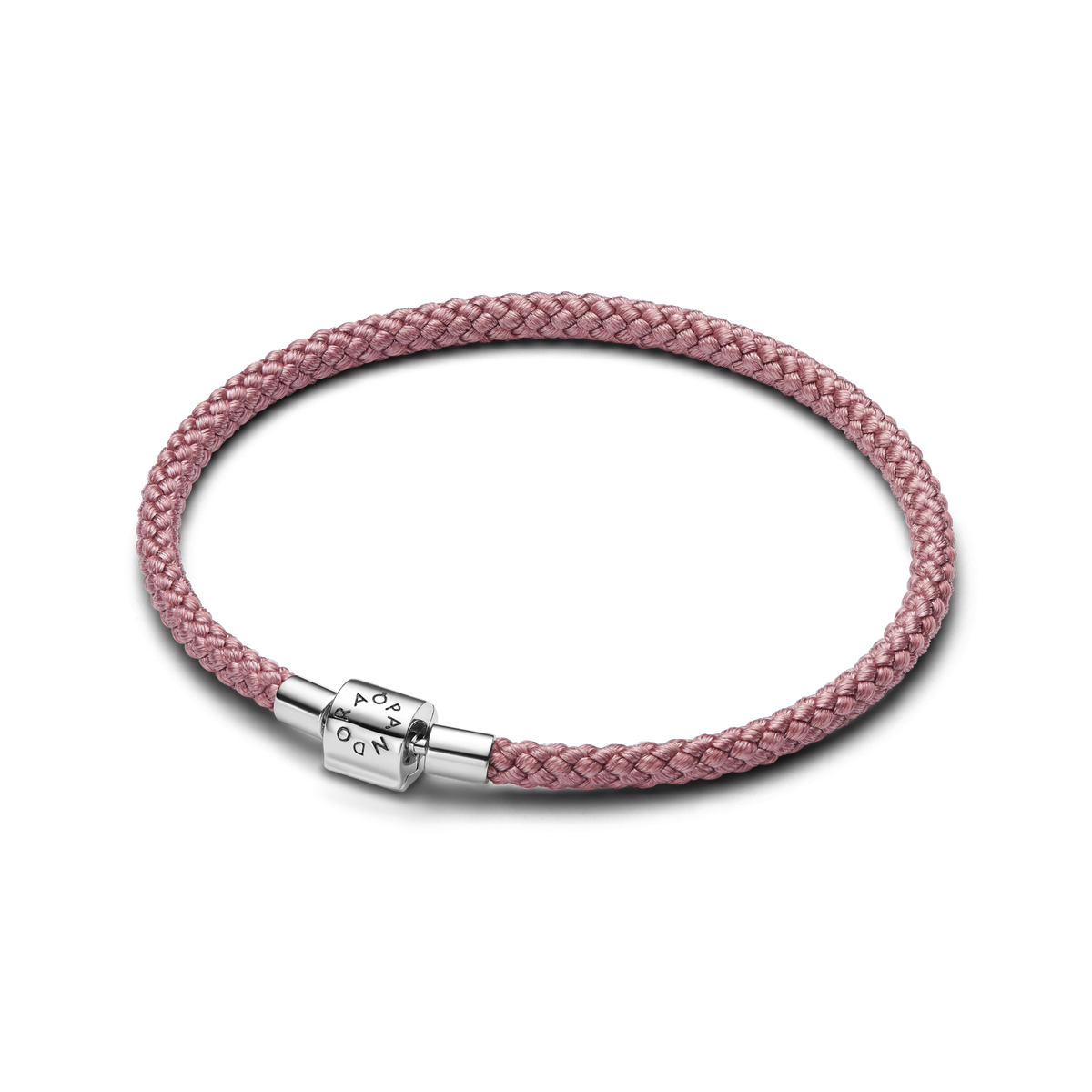 Shimmering Pink Cord Bracelet
