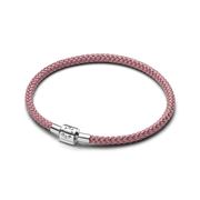 Shimmering Pink Cord Bracelet