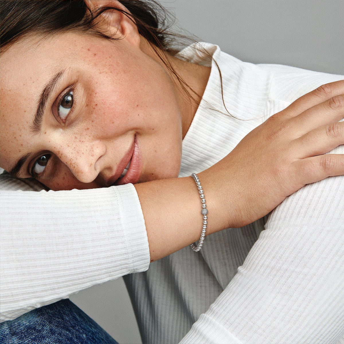 Beads & Pavé Bracelet