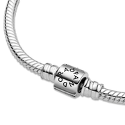 Pandora Moments Barrel Clasp Snake Chain Bracelet